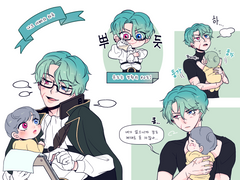 아쿠네코 썰로 신청한 커미션 모음