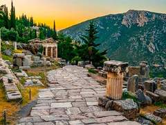 아테네에서 델파이까지 개인 여행