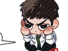 대만이 생일 기념 투명포카, 아크릴 스탠드 도안 공유