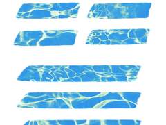 굿노트 스티커 | 바다 마스킹 테이프