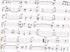 [사호 평온자의 자작 악보][단선]아리 샘터(세명의 대모험 배경 음악)