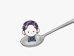 범천 란 한입 투명포카