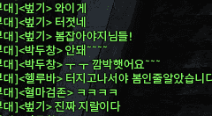 터지고나서야 봄인줄 알았습니다