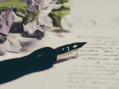 편지 왔습니다.