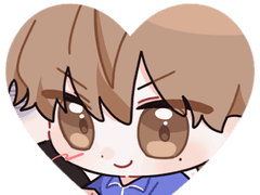 토끼 종상 아크릴 키링 도안