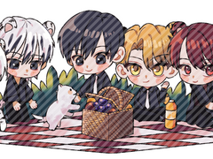 [명급리] 아크릴 스탠드 유료 도안