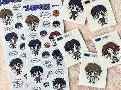 가비지타임 스티커 도안 공유