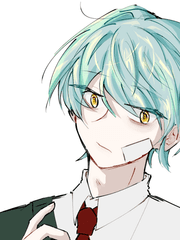 은은한 물빛 리본의 유리병