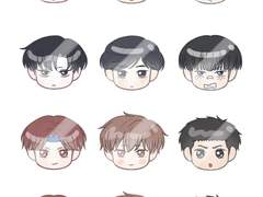 가비지타임 얼굴 스티커 도안