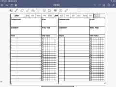 [Good Note] 굿노트속지 |6월 텐미닛 데일리 스터디 플래너
