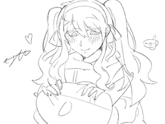 카겦) 마리 낙서