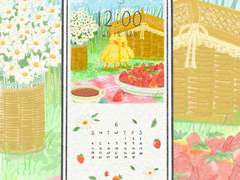 [grimsu.b wallpaper] 6월 배경화면