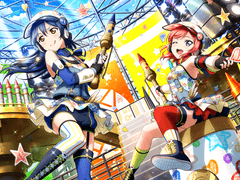 μ’s 스쿠페스 페어 일러스트 공유