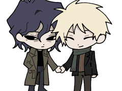 순례조 아크릴 키링/스탠드