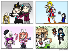 2021년 연말에 그린 그림들