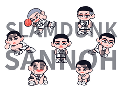 슬램덩크 산왕공고 투명화 도안