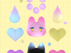 3D 굿노트 스티커 배포해요