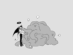 인큐버스 소년과 촉수괴물