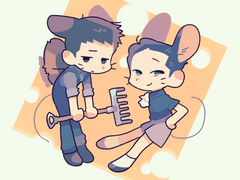 종수벤 케모미미 낙서 모음