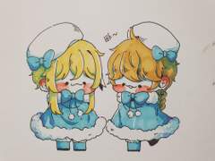 꼬맹이 행자 남매 겨울 전용 새 꼬까옷