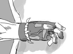 텅빈님 화랑진 만화 조각 -1