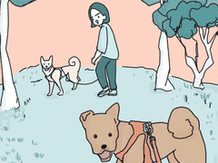 댕댕이 둘 키우는 레즈 부부의 일상 몇 컷