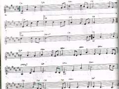 [사호 평온자의 자작 악보][단선]겨울 풍경(동요) *가사 없음