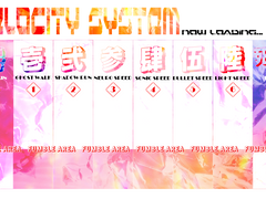 시노비가미 맵시트/ 벨로시티 시스템