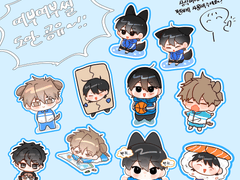 가비지타임 띠부띠부씰 도안