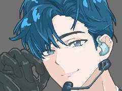 [팬아트] 청려(공식일러) _ 픽셀아트(도트)