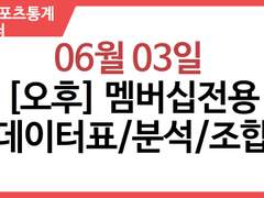 (구매하기 오후) 06월 03일 멤버십 데이터/분석/조합