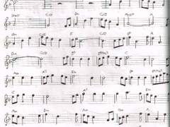 [사호 평온자의 자작 악보][단선]해 숲 유적(세 명의 대모험 배경 음악)