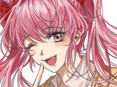 전심전력 일러스트 두상 커미션