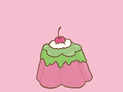 체리 메론 푸딩 아이패드 배경화면 무료로 공유해요!