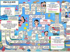 드림러 주사위 보드판 in 수족관