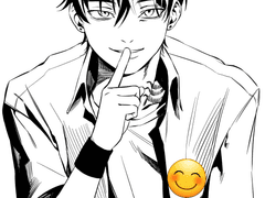 흑백 커미션 완성본