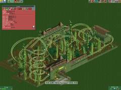 [RCT2]Tarzan (나선형 리프트 스틸 롤러코스터)