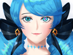 Only 여자 캐릭터 증명사진 커미션 Only Female character ID photo commission