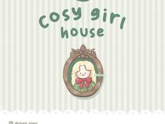 CHOMI│ios cosy girl house 스트라이프 카카오톡 테마 - 아이폰