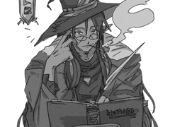 !임시휴업!♨️울랄라 흑백 커미션♨️