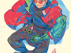 트라이건 그림 백업