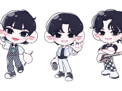 어떤 밴드남자들 SD 배경투명화본