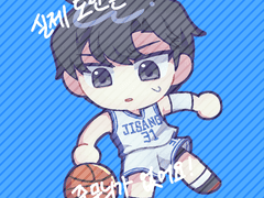 가비지타임 아크릴 키링 도안 배포(PNG)