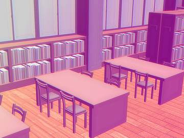 로맨틱 핑크, 배경 보정 그라데이션