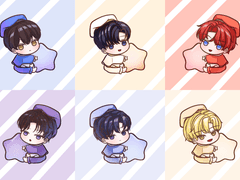 별놀이💫 키링/띠부씰용 도안 유료 발행 (발행 종료)