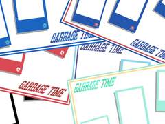 가비지타임 아이패드 배경화면 도안배포