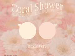 CHOMI │ ios flower Coral shower 기본 - 아이폰