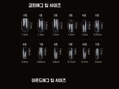 팁 종류 사이즈