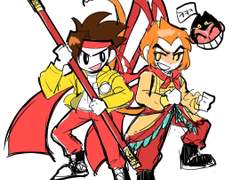 몽키키드 낙서들