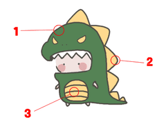 뽀짝이 고정틀 커미션